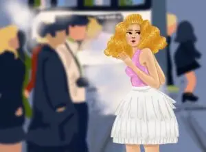 sex and the city digital illustration