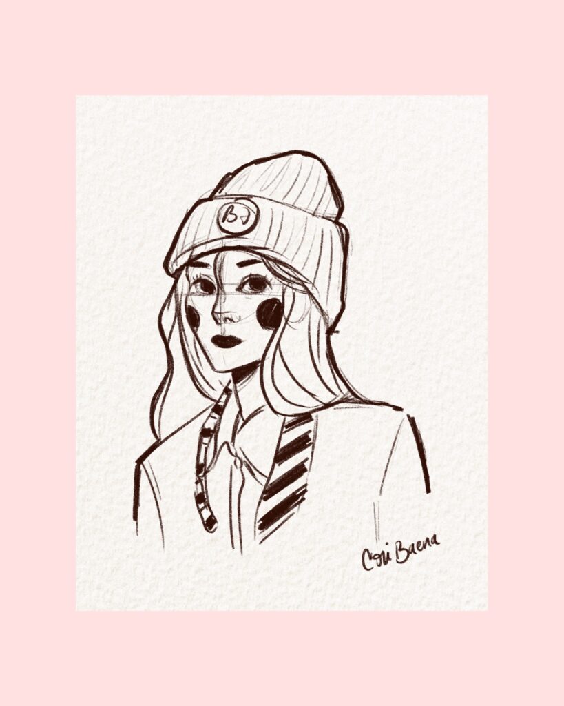dibujar retrato sencillo a lapiz