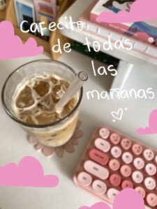 cafe aesthetic desksetup resumen de mayo