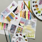 dibujos con acuarelas
