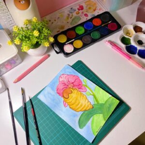 materiales para pintar con acuarela