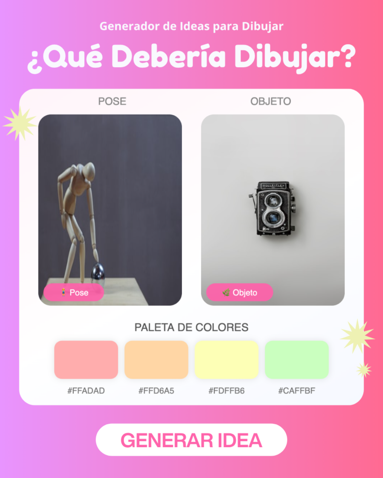 generador de ideas para dibujar